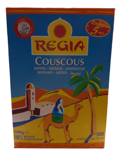 Couscous Regia 500g San Giorgio Origen Francia