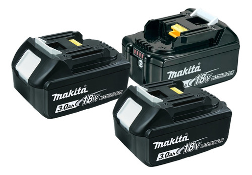 Batería Makita 18v 3.0 Amperes 3 Piezas Originales Y Nuevas