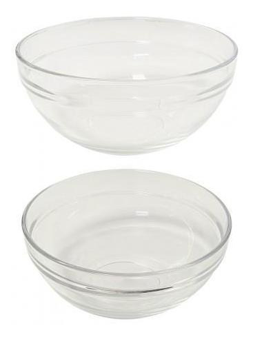 Bowl Vidrio Transparente Liso 20x9cm 1.5 Lt
