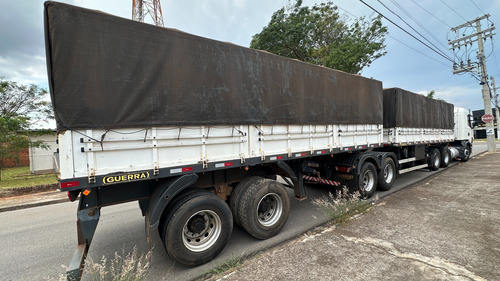 Carreta Bitrem Graneleiro Com Pneus