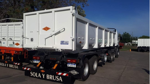 Semirremolque Batea Sola Y Brusa 0km. Disponible! Financión.