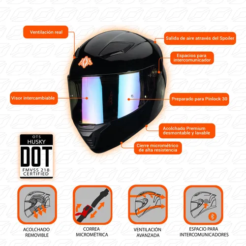 Cascos de motocicleta premium para mantener en stock