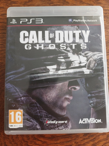 Call Of Duty Ghosts Juegazo Original Físico Ps3 Con Manuales