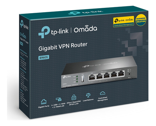 Router Vpn Balanceador De Carga Er605 Tp-link Gigabit Omada 