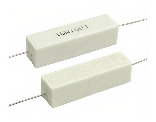 Resistor De Porcelana 10r 15w - 10 Peças (oferta)