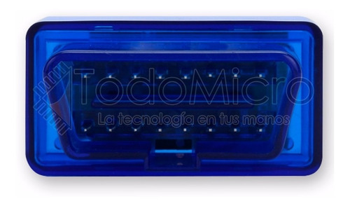 Escaner Bluetooth Automotriz Elm327 Obd2 V2.1 Todomicro