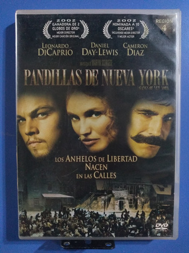 Pandillas De Nueva York - Leonardo Di Caprio Dvd Original 