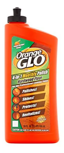 Orange Glo Pulido Mensual 4 En 1 Para Pisos De Madera Dura,
