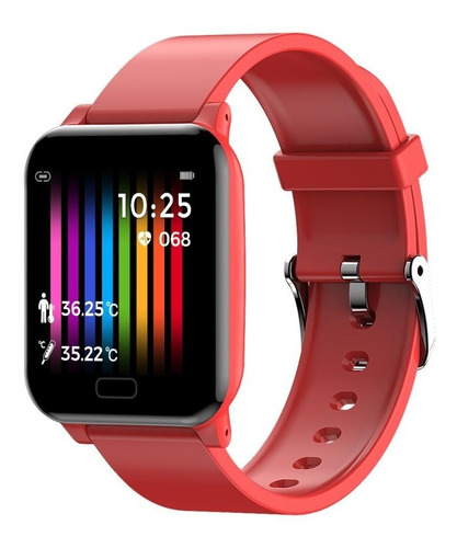 Smartwatch Sw06 Contador Calorias Termometro Ritmo Cardiaco