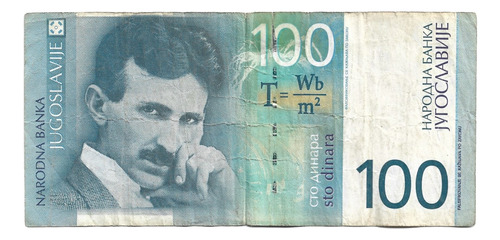 Liquido Billete De Yugoslavia.  100 Dinar 2000