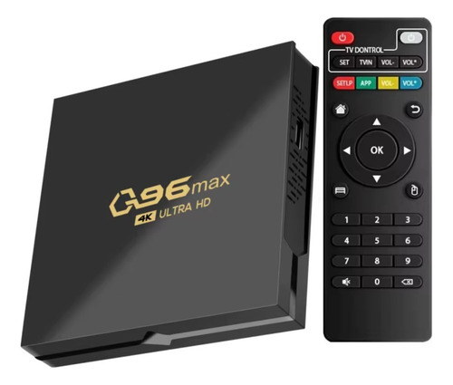 Tv Box Android 14.0 Smart Tv Q96 Max 4k Ultra Hd Streaming