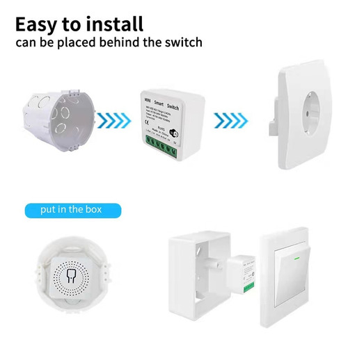 Mini Interruptor Inteligente 16a, Interruptores De Luz Diy,