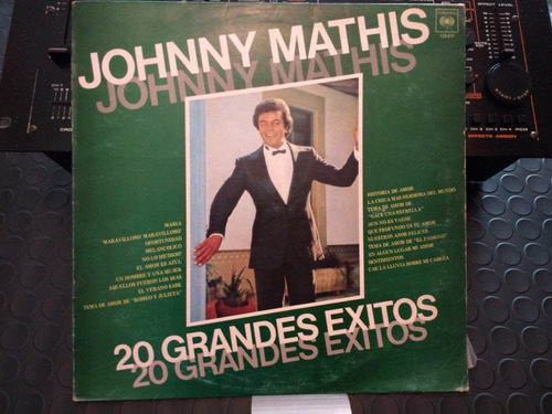 Johnny Mathis - 20 Grandes Exitos Vinilo