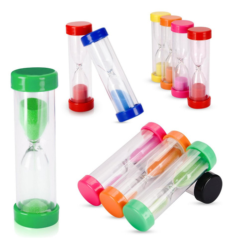 40 Unidades Pequeño Colorido 1 Min Timer De Arena Little One
