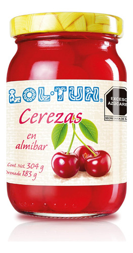 Lol-tun Cerezas En Almíbar 183g