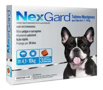Comprar Pastilla Antipulgas Y Garrapatas Nexgard 4 A 10 Kg - Laika.