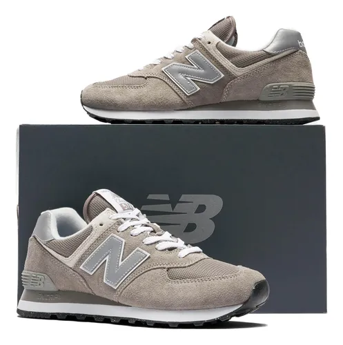 Grey new balance classic hot sale