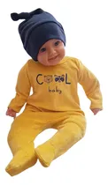 Comprar Enteritos En Plush Enterizo Bebe Con Pie Pijama