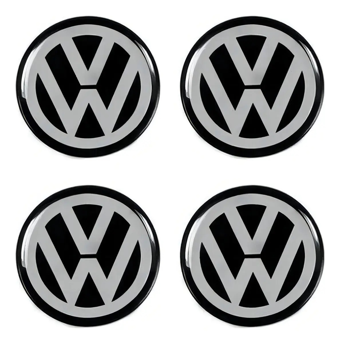 Emblema Resinado Volkswagen Gol Voyage Fox Polo Centro 48mm