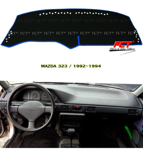 Cubre Tablero Mazda 323 1990 1991 1992 1993 1994 Fabrica Fct