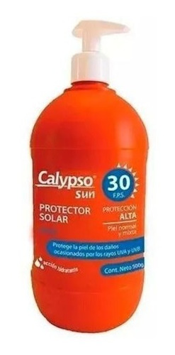 Calypso Protector Solar Fps 30 De 480 Grs C/dispensador