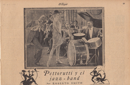 1925 Emilio Pettoruti Y El Jazz Curiosa Nota Roberto Smith