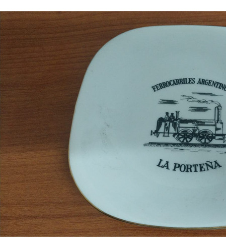 Adorno Plato Locomotora  Ferrocarriles Argentinos