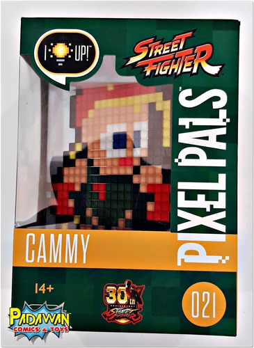 Cammy - Figura Pixel Pals Street Fighter