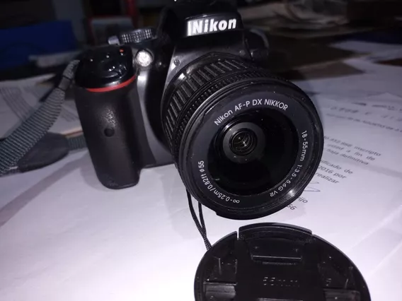 Nikon Kit D5300 + Lente 18-55mm Vr Ii Dslr Color Negro