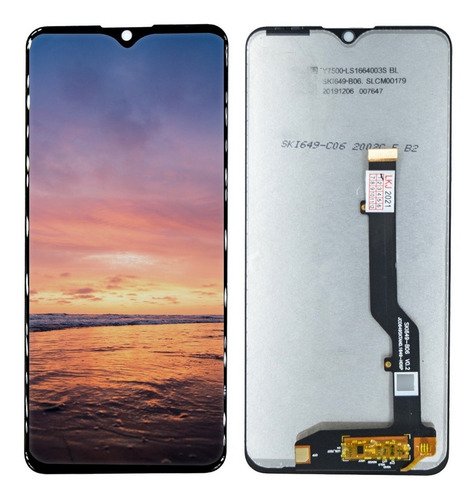 Pantalla Display Zte V Smart V1050 Pines Estrechos