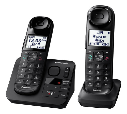 Teléfono Fijo Panasonic Kx-tgl432b Dect 6.0 Con 2