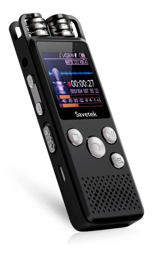 Gravador de voz digital Savetek GS-R07 do 16 GB