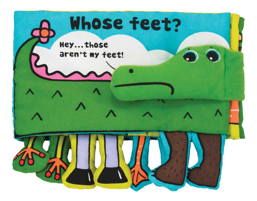 Livro Para Bebês Melissa & Doug Soft Activity - Whose Feet?
