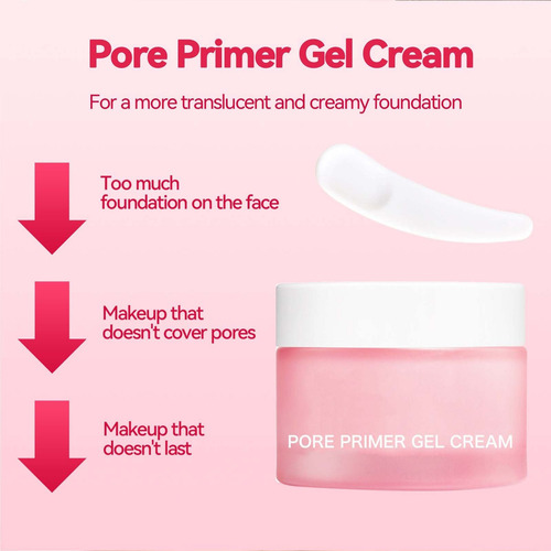 Hd Crema Base Para Poros G Facial, 30 G, Para Poros