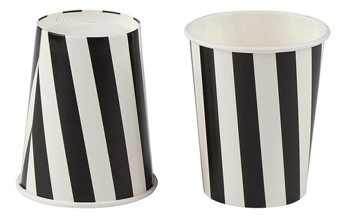 Black And White Party Bundle, Includes Plates, Napkins, Cups