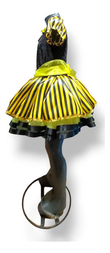 Difraz De Abeja, Vestido De Abeja Abejita Amarillo Negro 10