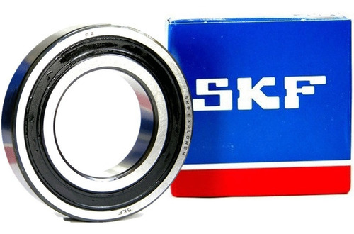 Kit 2 Peças Rolamento Skf 6205 Ddu /2rs Original