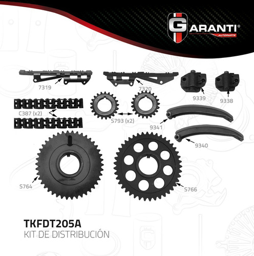 Kit Distribucion Tiempo Lincoln Town Car 4.6l 1994-1995