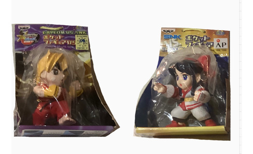 Figuras Capcom Vs Snk Pocket Vol 2. Ken Vs Nakoruru