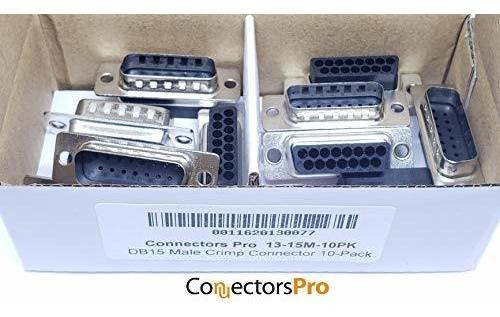 Accesorios Para Pc - Conectores Pro Db15 Macho D-sub Crimp T