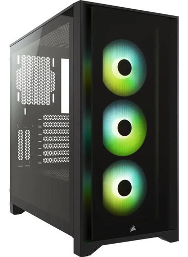 Gabinete Corsair Icue 4000x Rgb Vidrio Templado 