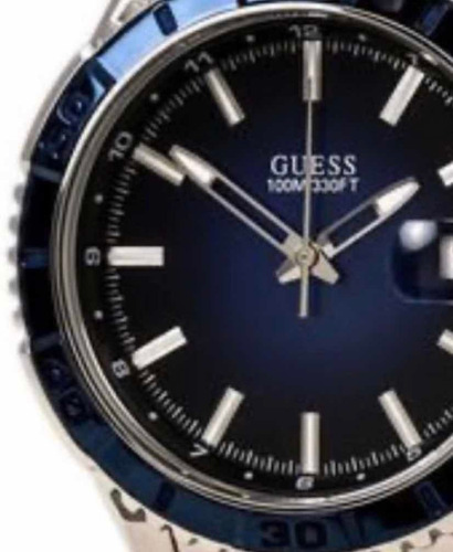 Relógio Guess Inox Blue Ceramic Original