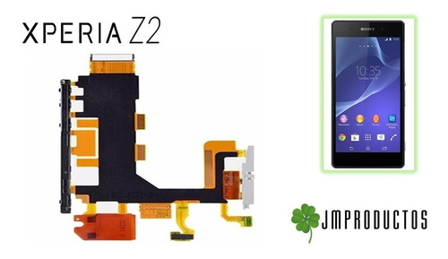 Flex Encendido Sony Xperia Z2 Botón Micrófono Vibrador