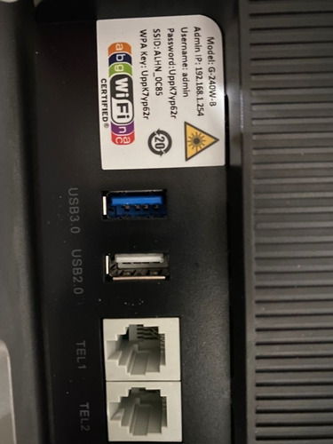 Router Wifi Access Point Inalambrico Alcatel Lucent G240w-b