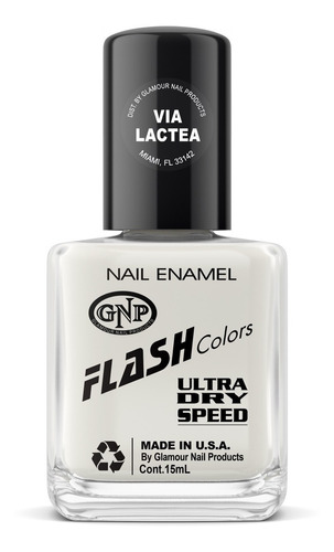 Esmalte Flash Colors De Gnp 15ml Via Láctea