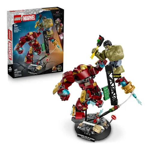 そら　1155035 Conjunto Batalla Lego Marvel 76343 Hulkbuster Vs Hulk 413 Pe