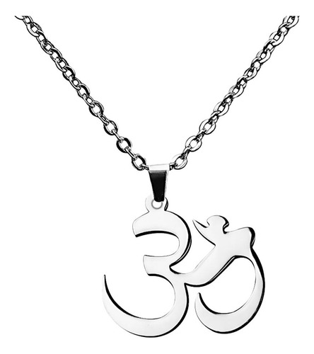 10 Collar Colgante Cadena Acero Inoxidable Sánscrito