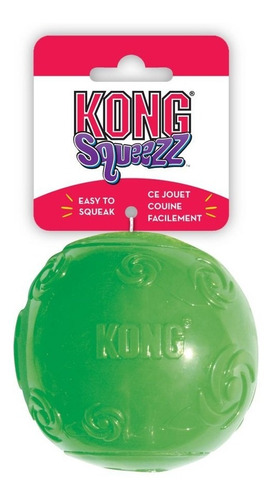 Juguete Perros Kong Pelota Squeezz Medium