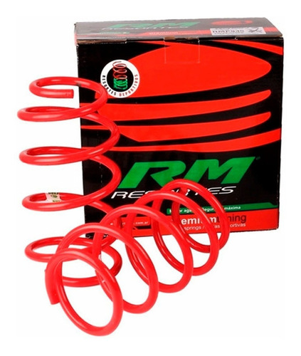 Kit 2 Resortes Traseros Rm Progresivos Vw Vento Susp Indep