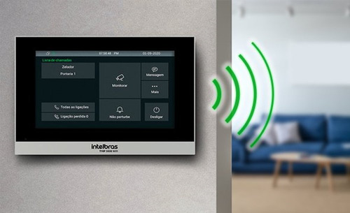 Terminal Video Porteiro Poe Ip Intelbras Tvip 3000 Wifi